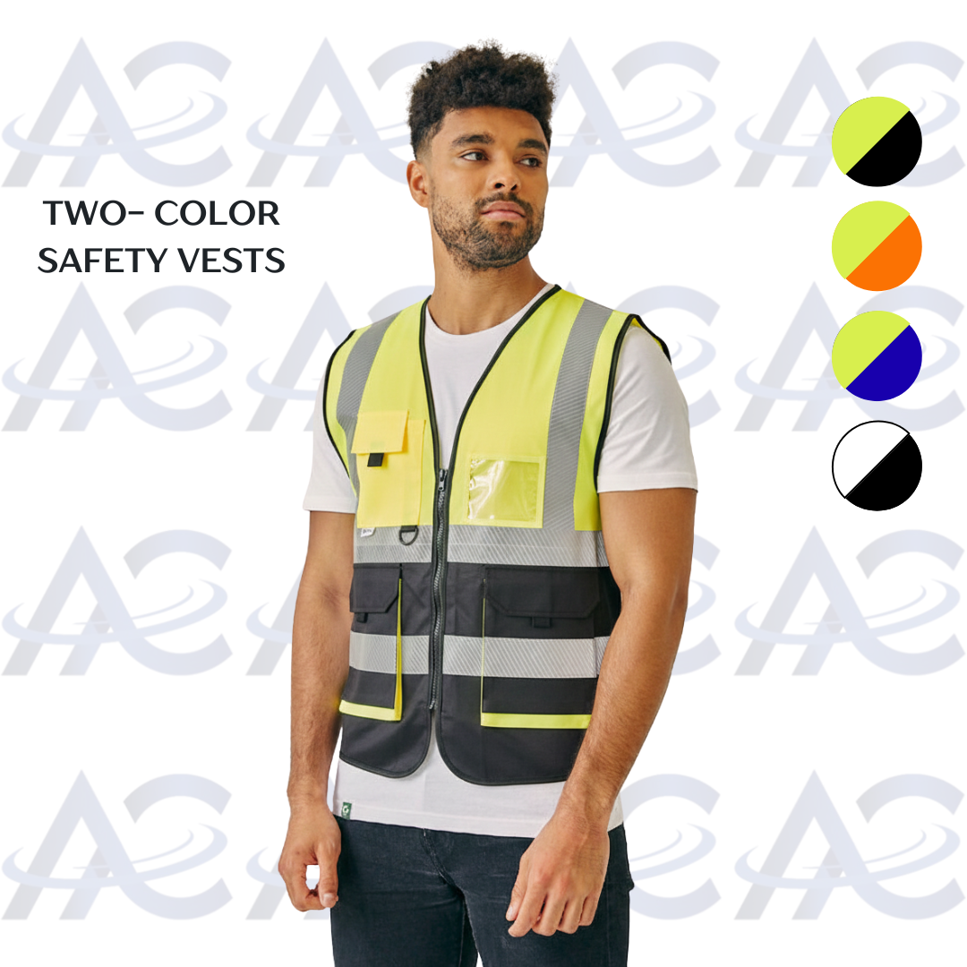 Two-Color Safety Vests