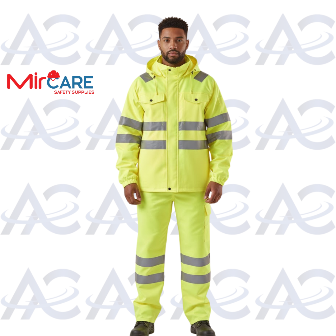 Reflective Rain Outfit - Yellow