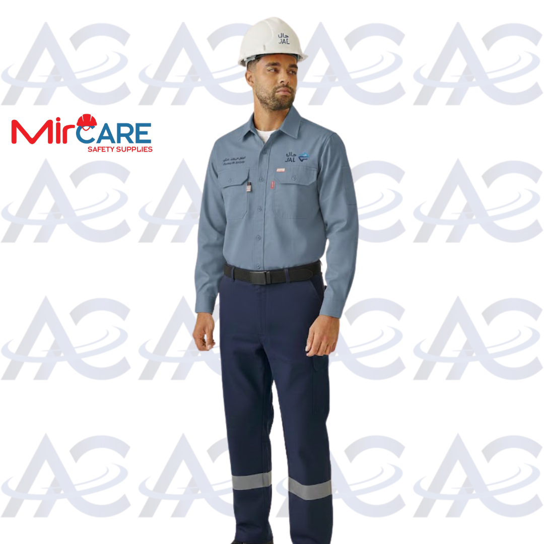 Fire Rated Uniform - Blue x Navy