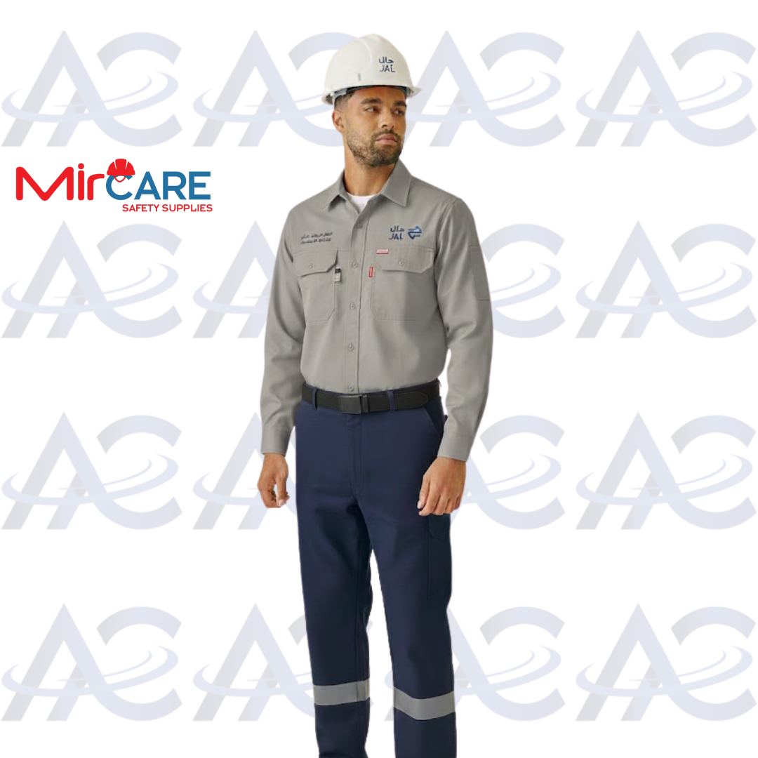 Fire Rated Uniform - Gray x Navy