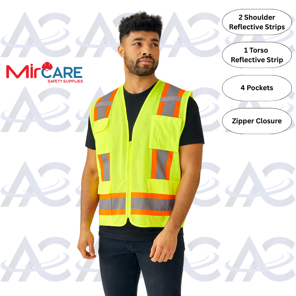 Surveyor Safety Vest - Yellow