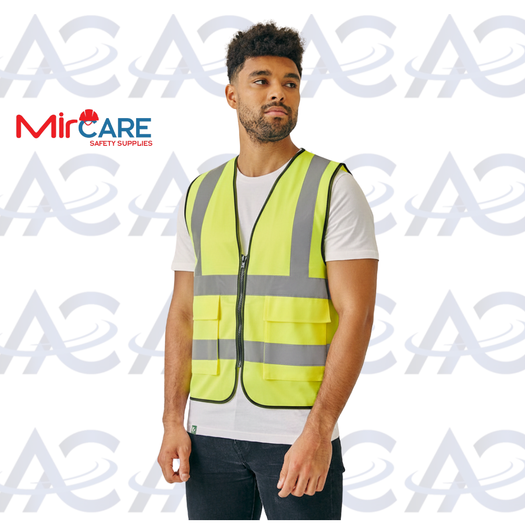 2 Pocket Safety Vest - Yellow