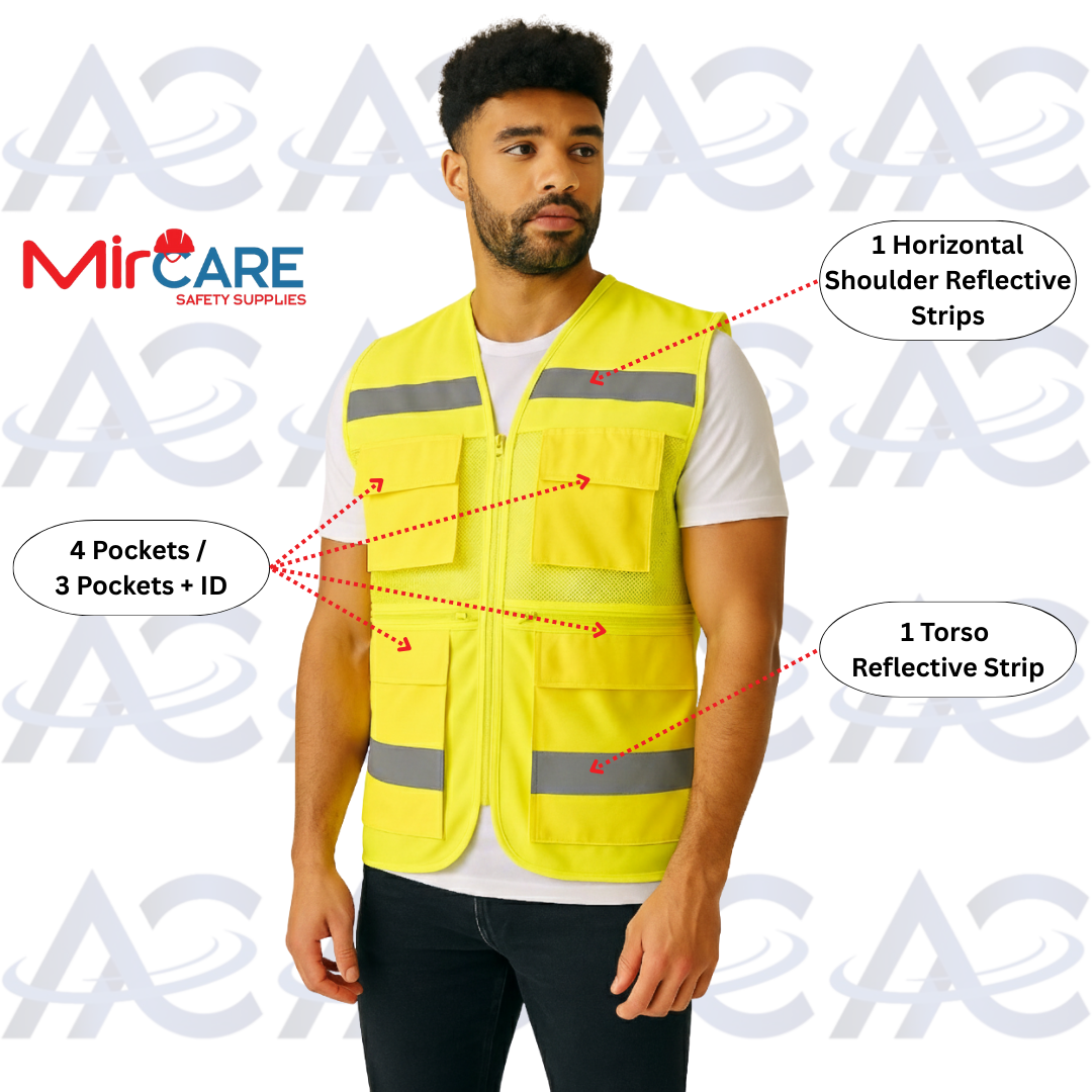 Engineer Safety Vest - Yellow
